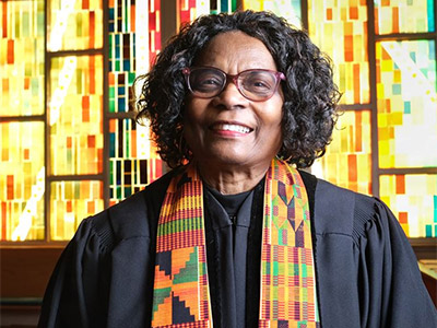 MDiv grad Josephine Whitely-Fields, UM black clergywomen
