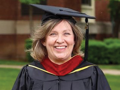 MDiv chaplaincy grad Kathy Hartzell, Cleveland
