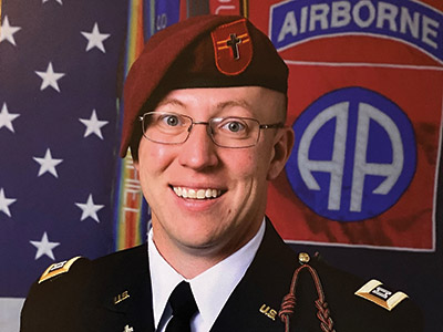 MDiv grad Tim Bowser, US Army chaplain
